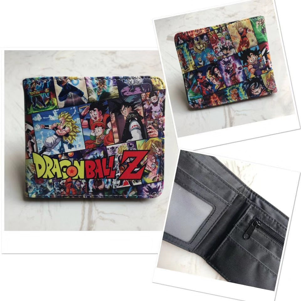 Anime Dragon Ball Short Personality Simple Coin Purses