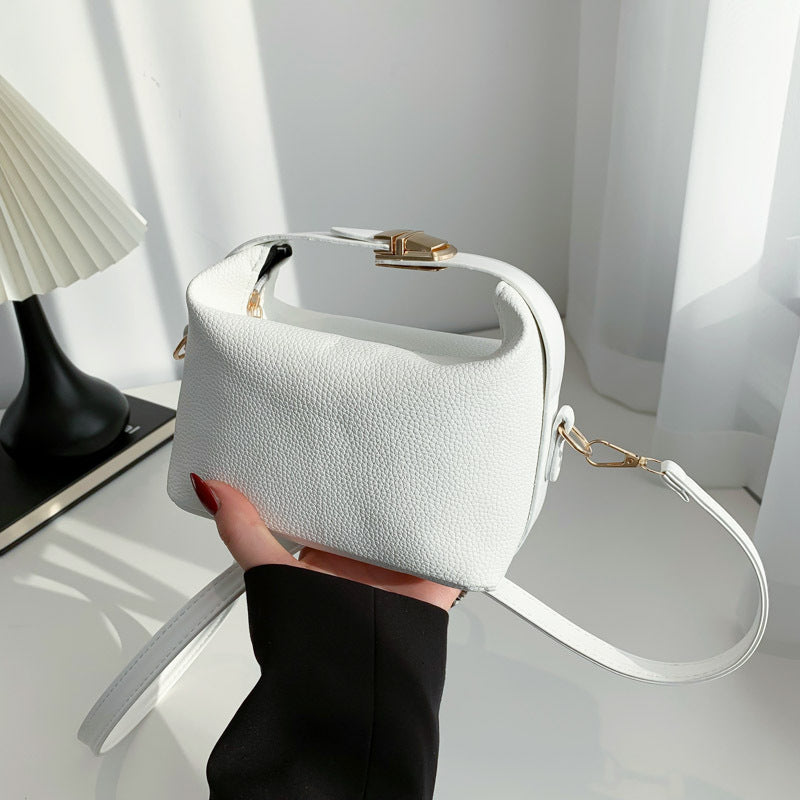 Women's Design Lunch Box Cloud Portable Shoulder Bags