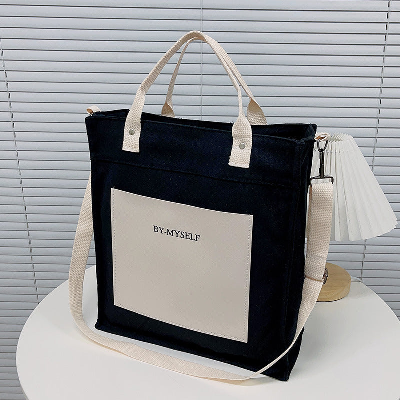 Canvas Mori Book Holding Class Commuter Handbags