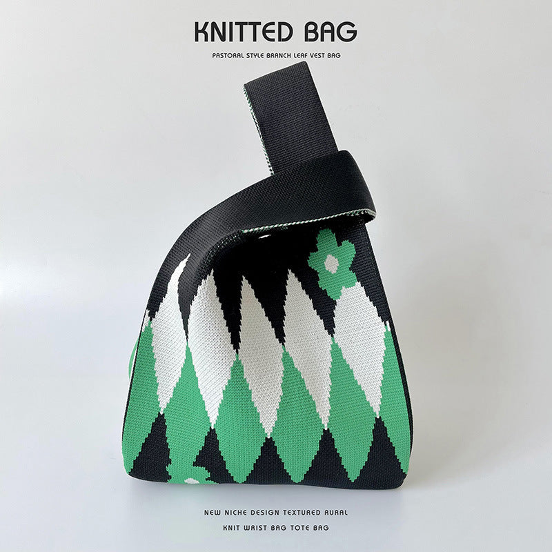 Series Knitted Versatile Large Capacity Commuter Holiday Bags