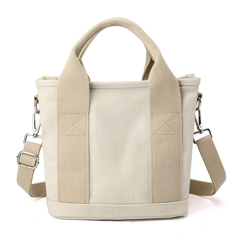 Women's Canvas Portable Lunch Large Capacity Fashion Crossbody Bags