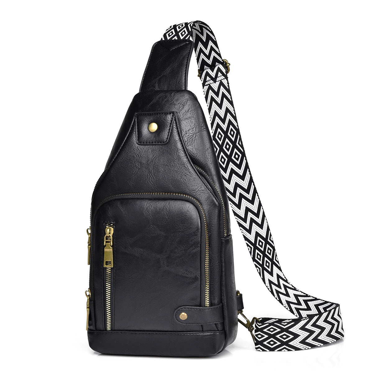 Unique Men's Cool High-grade Versatile Waterproof Men's Chest Bags