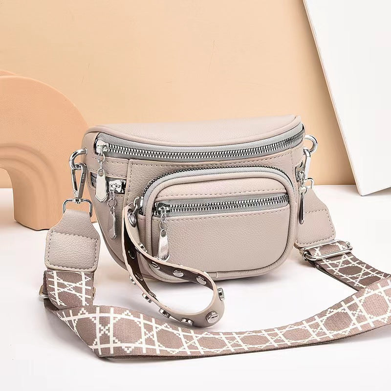 Women's Spring Trendy Fashion Large Capacity Pocket Bags