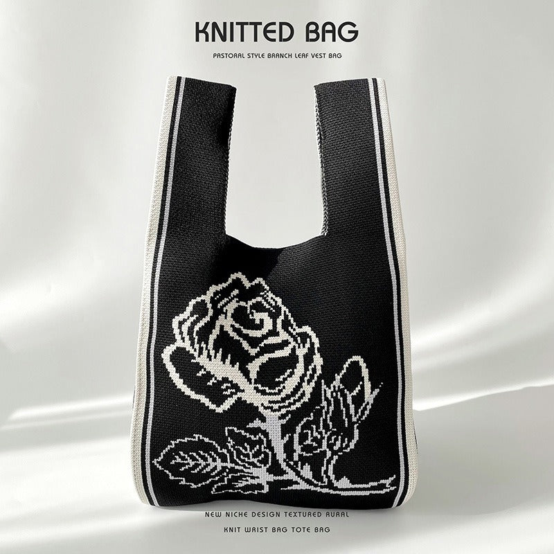 Series Knitted Versatile Large Capacity Commuter Holiday Bags