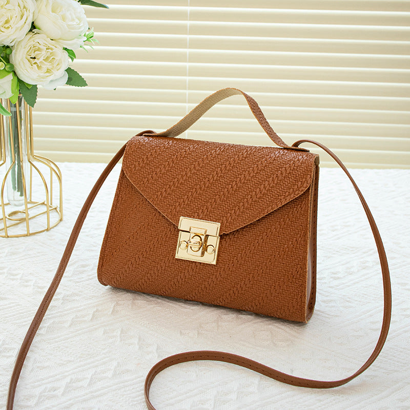 Elegant Versatile Women's Stylish Embossed Simple Crossbody Bags