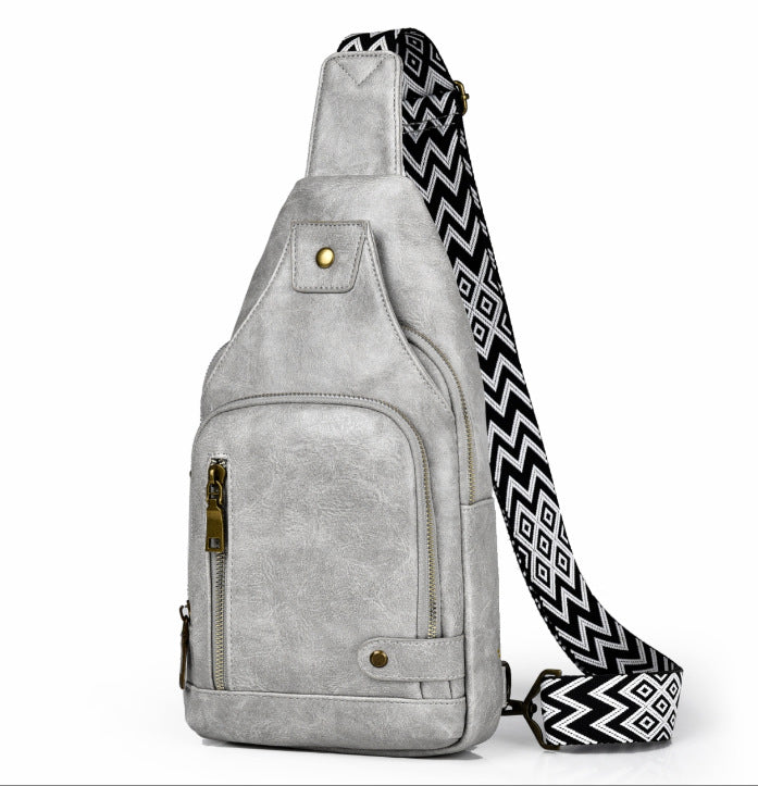 Unique Men's Cool High-grade Versatile Waterproof Men's Chest Bags