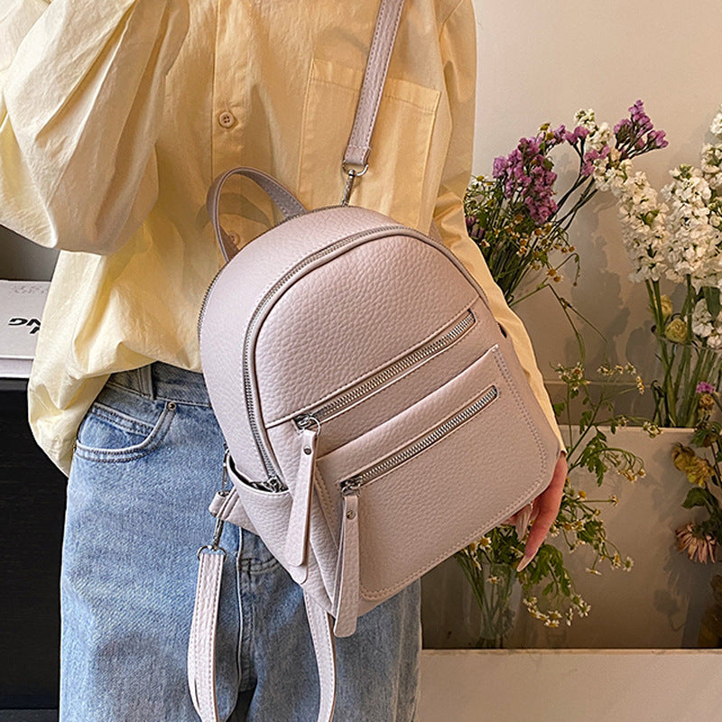 Women's Female Korean Chic Unique Commuter Backpacks
