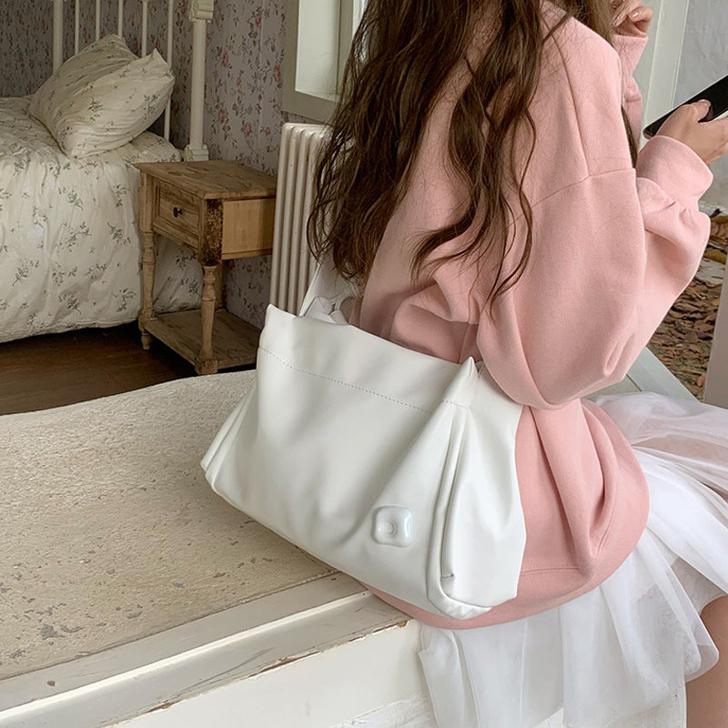 Cool Pink Class Leisure Commute Big Crossbody Bags