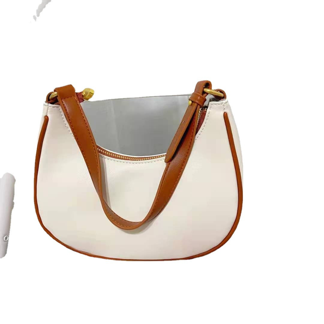 Women's Niche Crescent-shaped Personalized Fashion High-grade Underarm Crossbody Bags