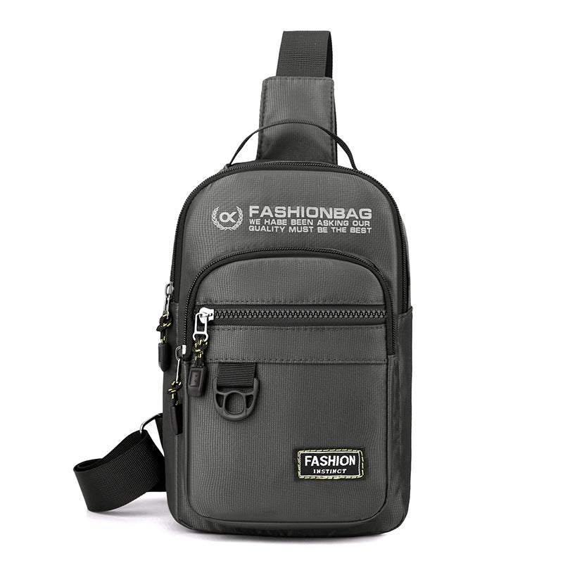 Men's Elegant Classy Oxford Cloth Waterproof Men's Chest Bags