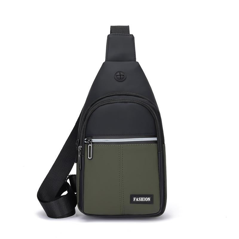 Men's Slanted Business Oxford Cloth Practical Men's Chest Bags