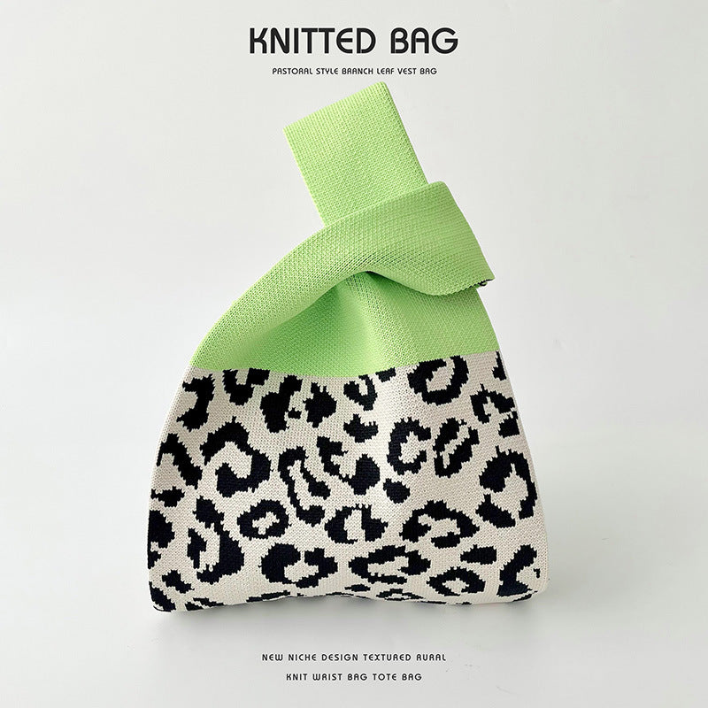 Knitted Large Capacity Totes Vest Commuting Shoulder Bags