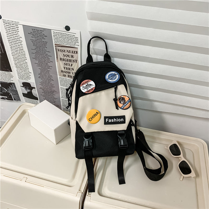 Men's Canvas Large Capacity Trendy Mobile For Bags