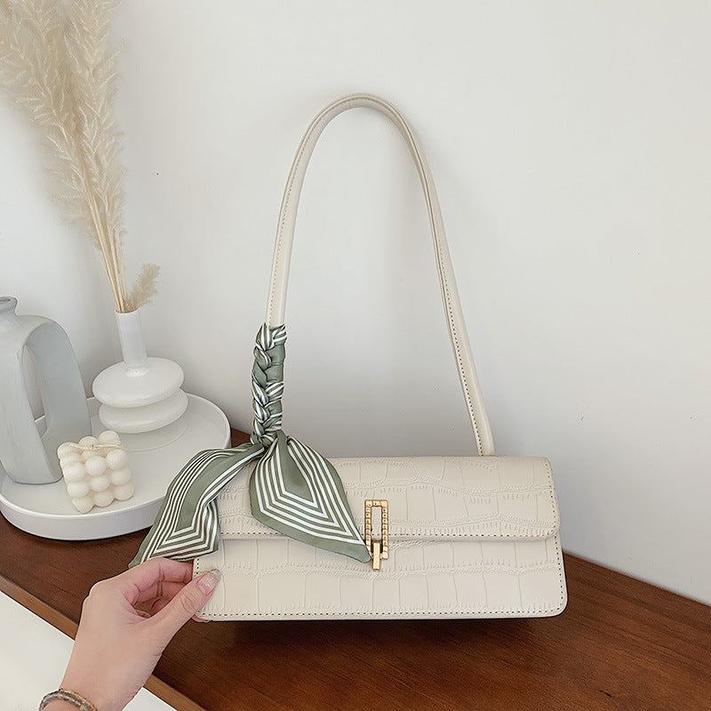 Women's French Style Underarm Niche Fashion Baguette Shoulder Bags