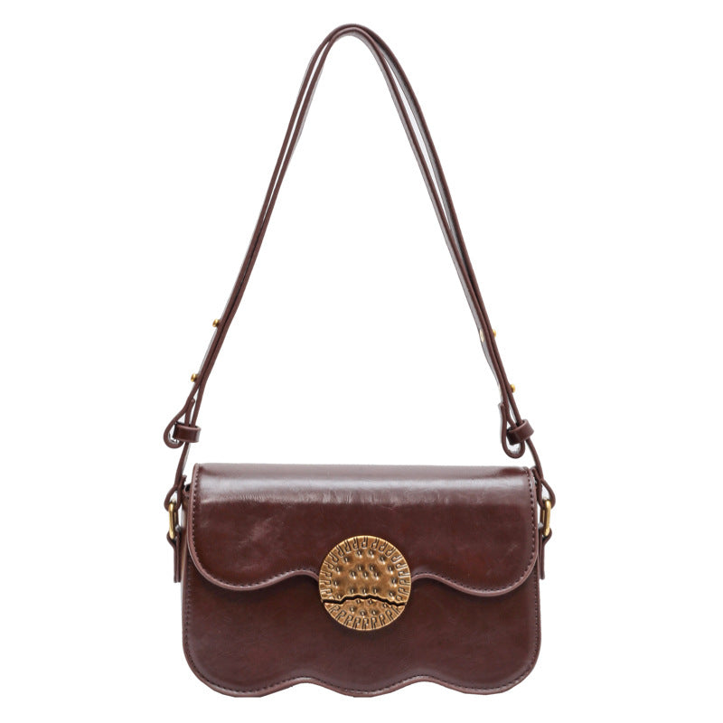 Women's Fashion Contrast Color Simple Western Style Bags