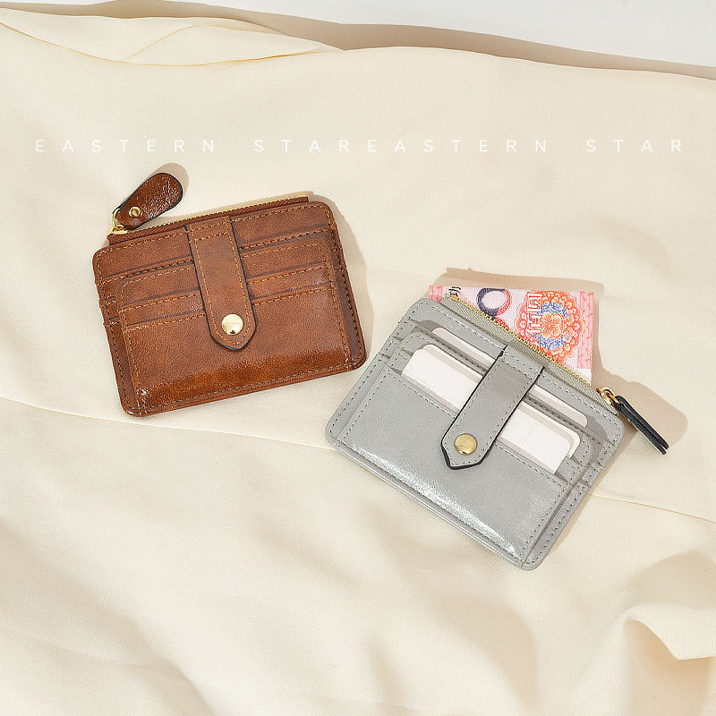 Charming Domestic Retro Minimalist Exquisite Korean Card Holder