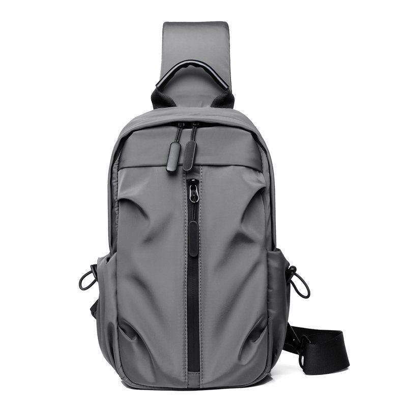 Men's Business Trip Oxford Cloth Fashion Men's Chest Bags