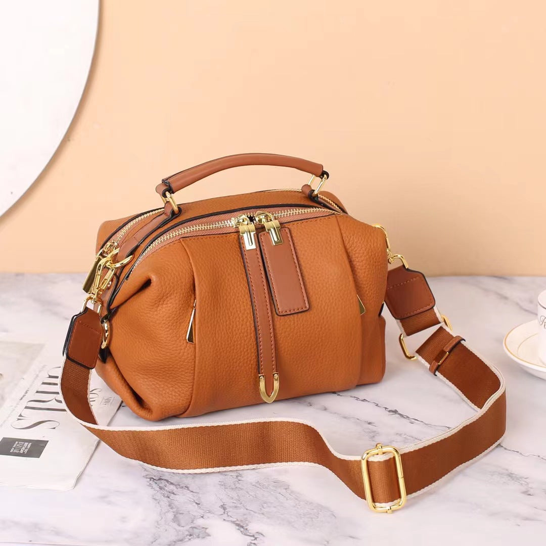 Women's Genuine Leather High-grade Retro First Layer Shoulder Bags