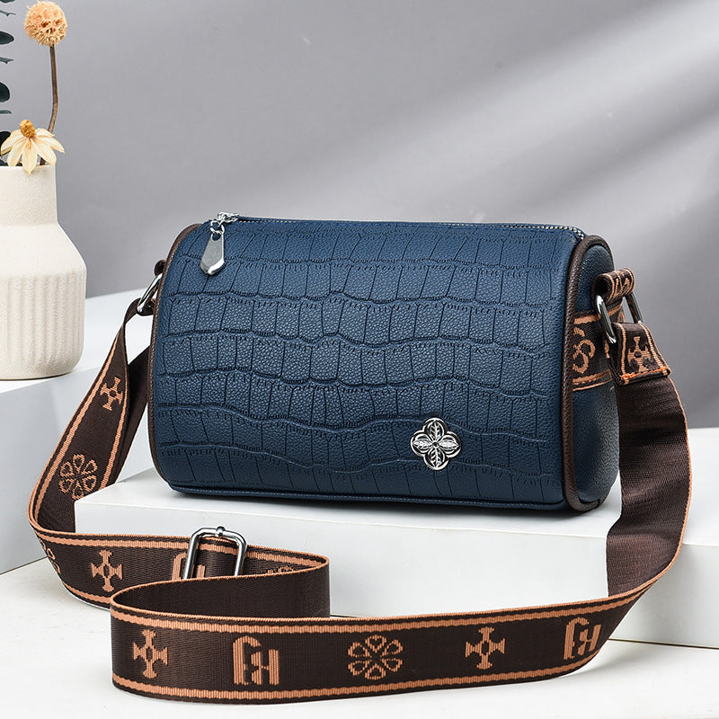 Women's Pillow Large Capacity Stone Pattern Crossbody Bags