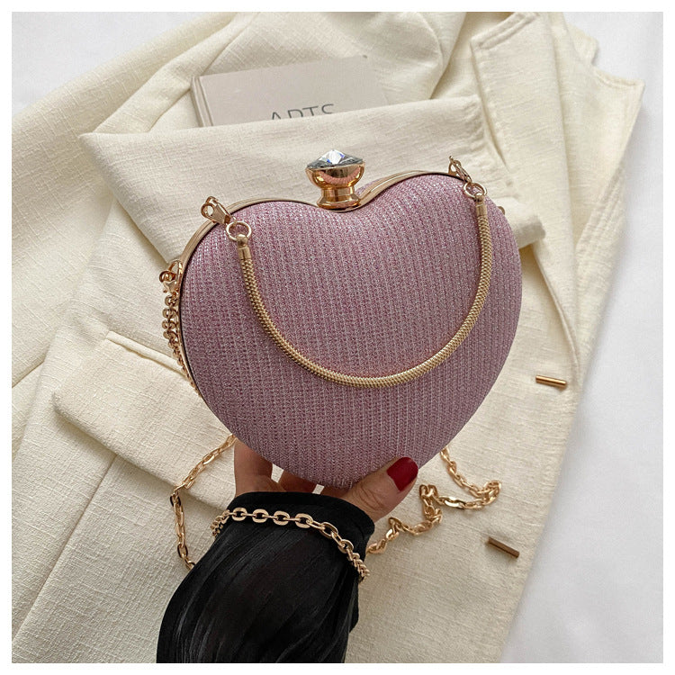Women's High-grade Texture Can Be Love Pouch Bags
