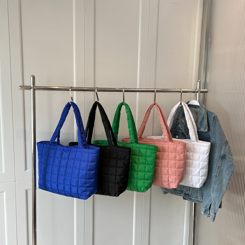 Women's Cotton Jacket Large Capacity Down Underarm Shoulder Bags