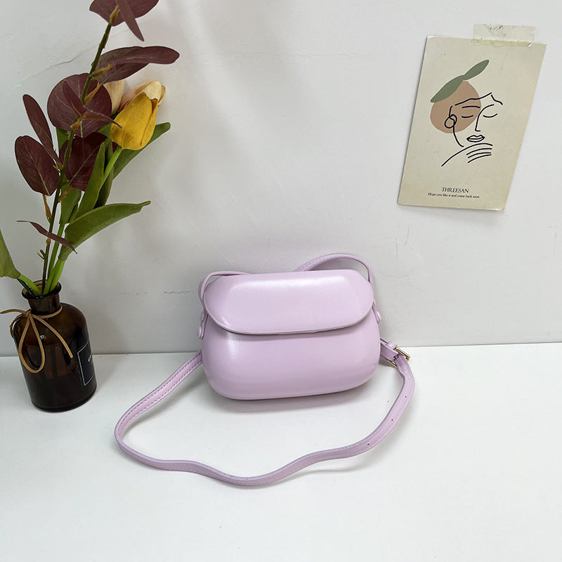 Women's Zebra Pattern Horseshoe Saddle Mini Cell Bags