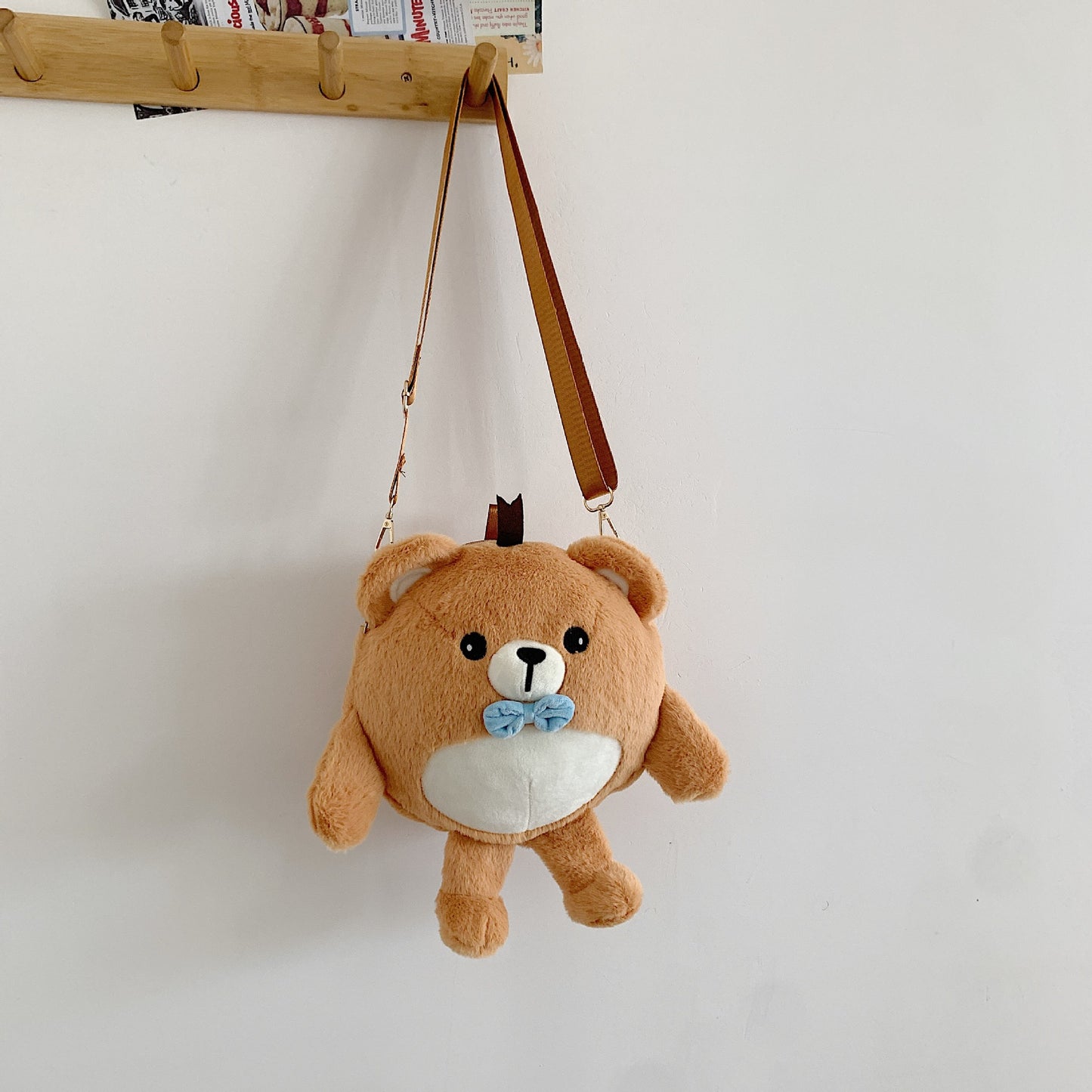 Cute Bear Toy Stitch Korean Style Crossbody Bags