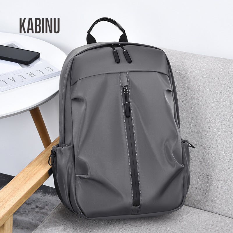 Men's Korean Pure Color Washed Business Commute Bags