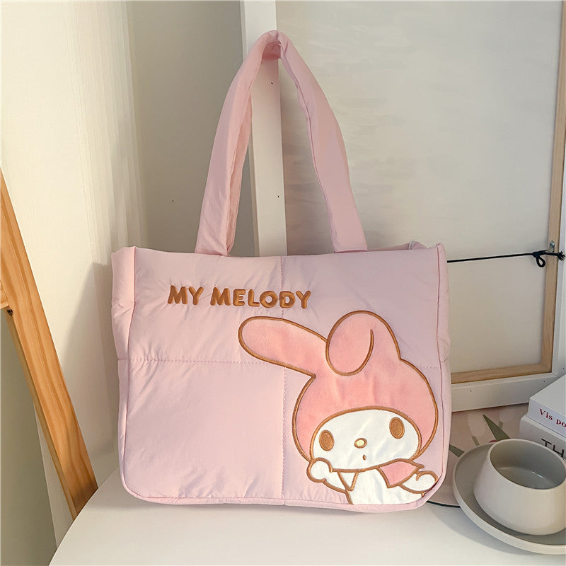 Cartoon Cute Down Cloth Pacha Dog Handbags