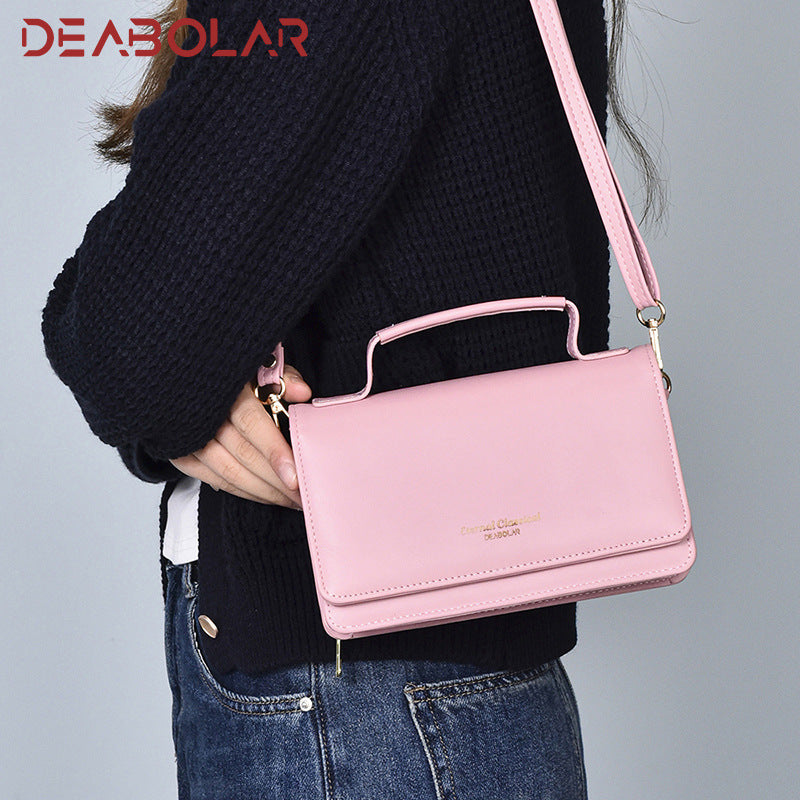 Women's Simple Fashion Mini Multifunctional Mobile Shoulder Bags
