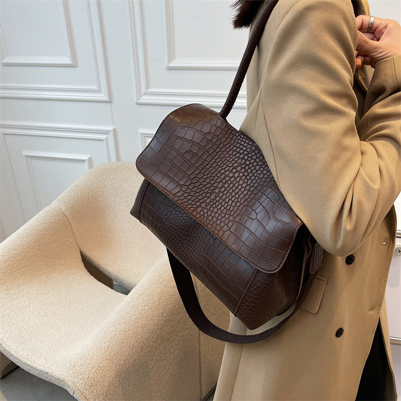Women's Korean Underarm Commuter Hand-held Big Shoulder Bags