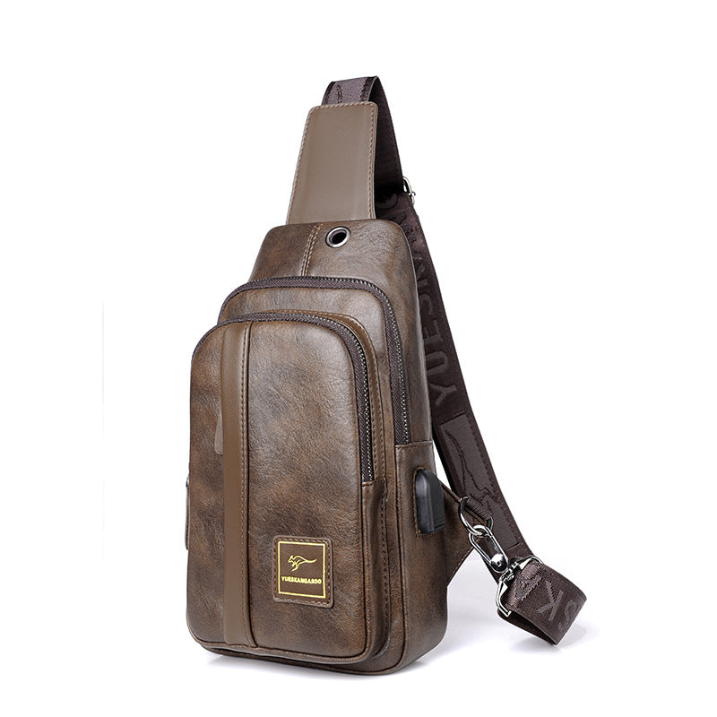 Pretty Glamorous Men's Fashion Korean Style Men's Chest Bags
