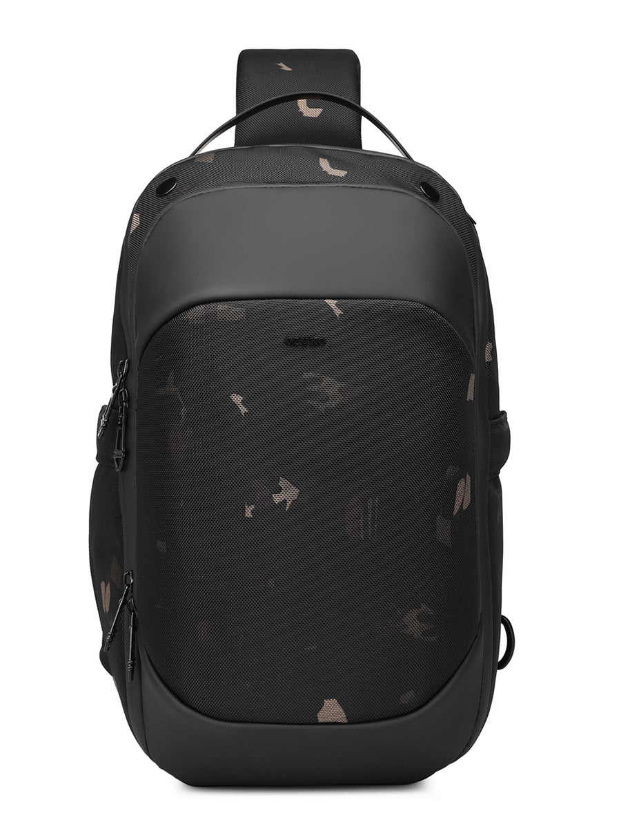 Men's Large Capacity Waterproof High Sense Business Men's Chest Bags