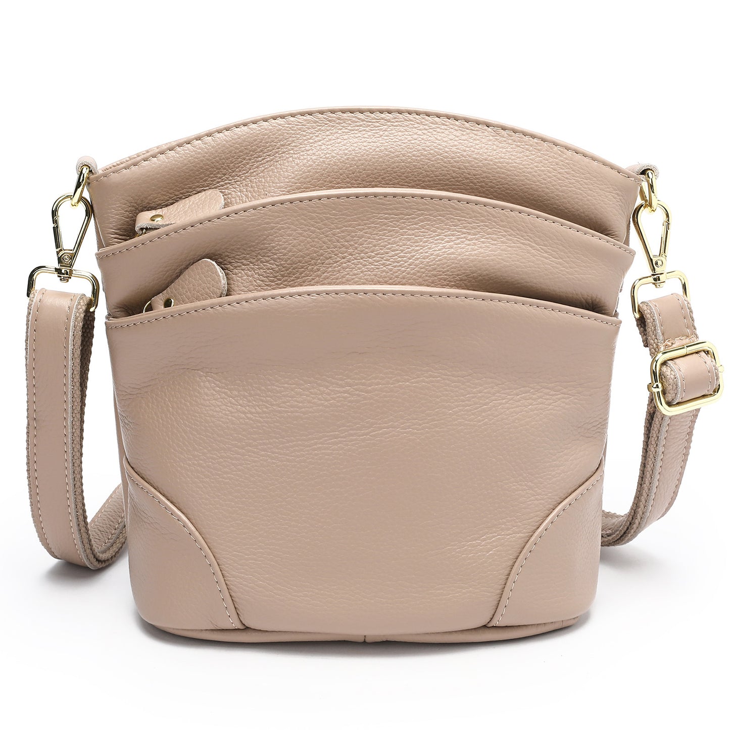 Women's Fashion First Layer Cowhide Mother Genuine Shoulder Bags