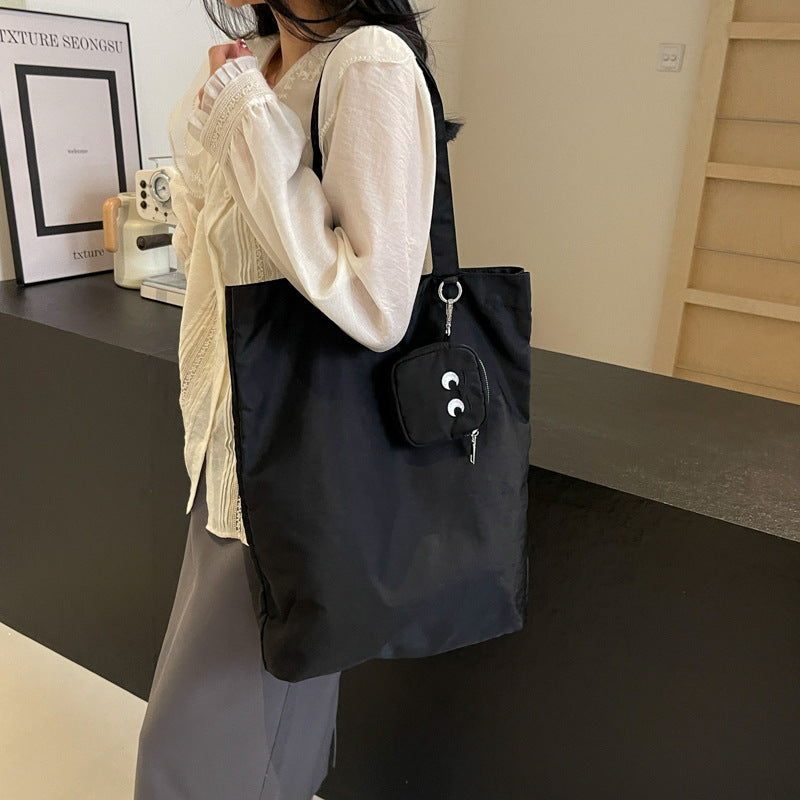 Personalized Monster Foldable Storage Embroidered Color Shoulder Bags