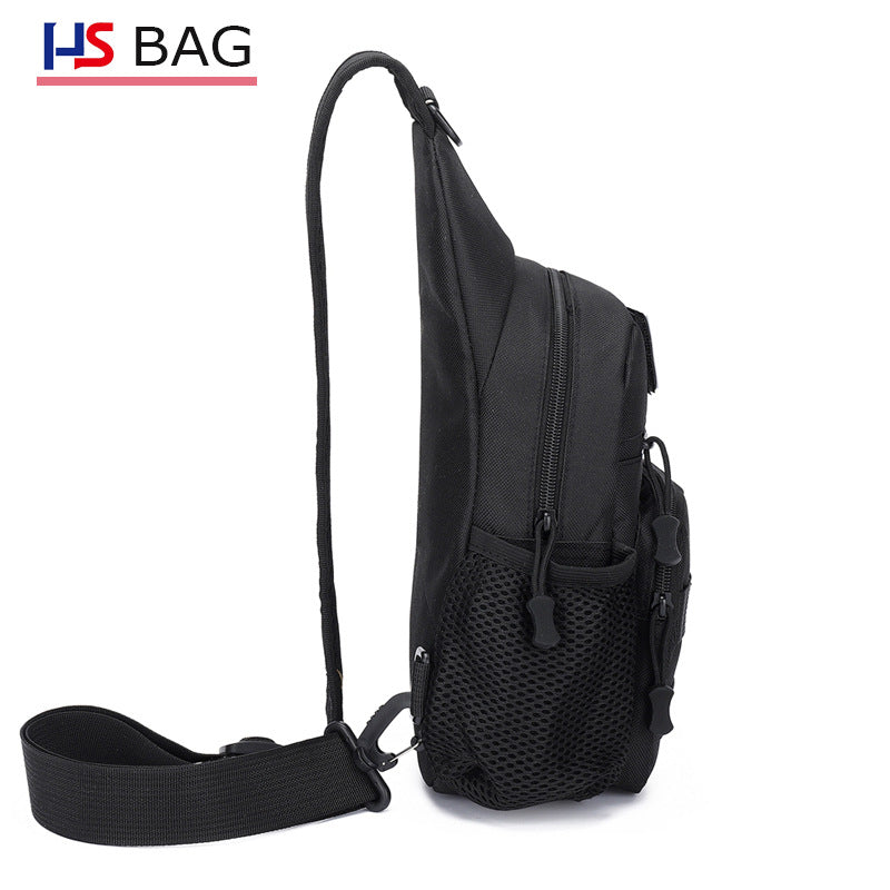 Men's Korean Oxford Cloth Large Capacity Camouflage Men's Chest Bags