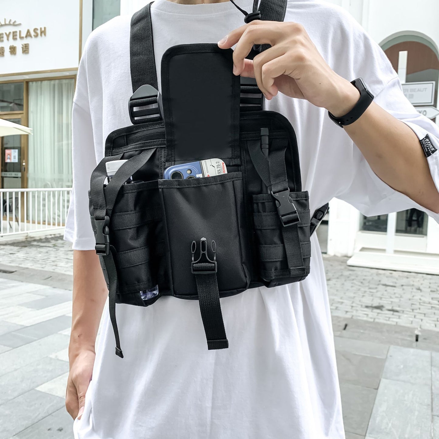 Women's & Men's Trendy And Hong Kong Style Work Clothes Backpacks
