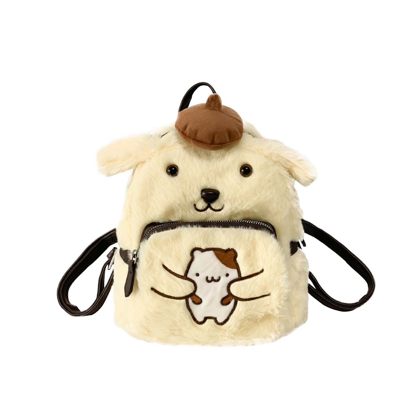 Pom Purin Female Clow Cartoon Sweet Backpacks