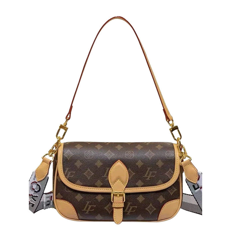 Women's Gift Genuine Leather Presbyopic Baguette High Sense Niche Bags