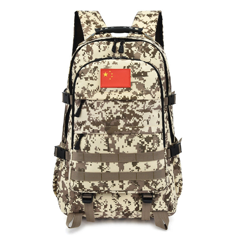 Flag Style Army Fan Large Capacity Backpacks