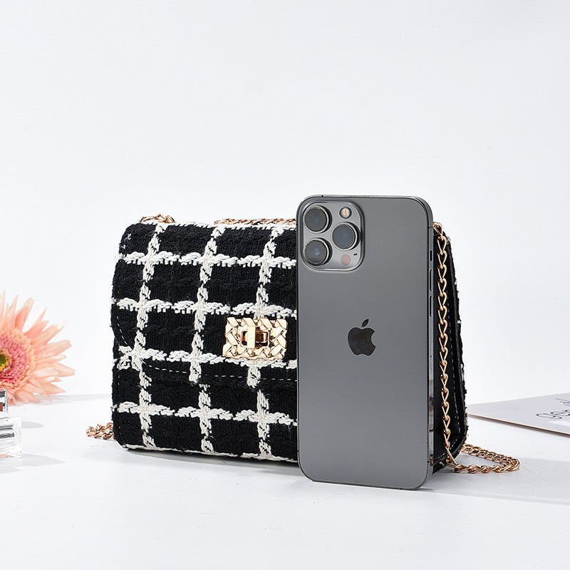 Women's Fashion Chain Western Style Simple Shoulder Bags