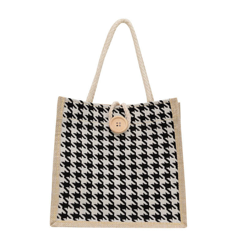 Women's Portable Cloth Lunch Box With Rice Bags