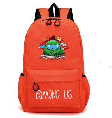 Children's Among Primary Space Werewolf Killing Surrounding The Backpacks