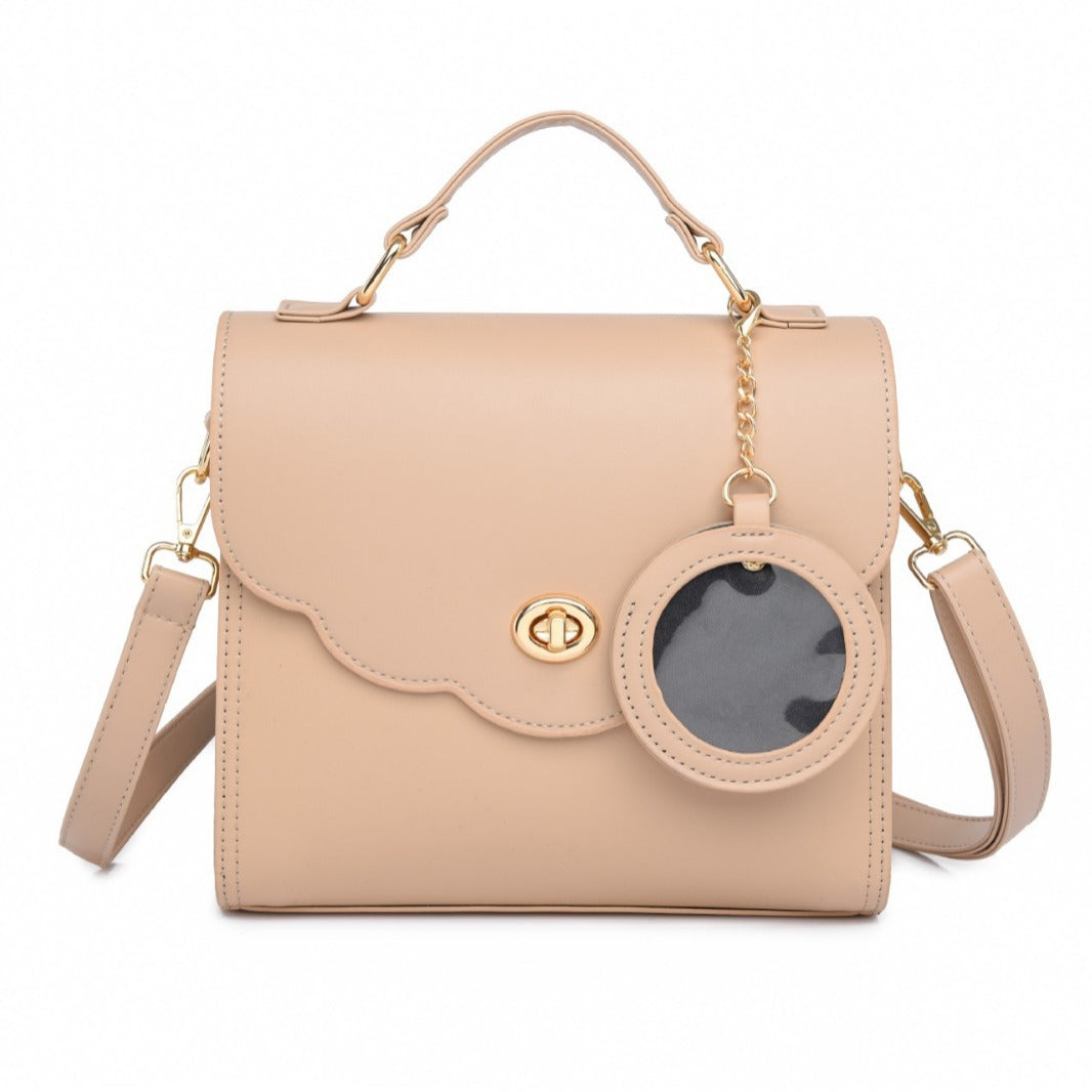 Shell Cartoon Fashion Versatile Cute Lace Badge Crossbody Bags