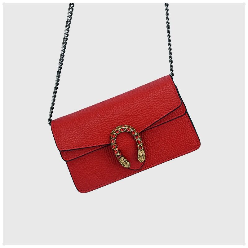 Women's High-grade Korean Style Niche Retro Chain Mini Wine Bags