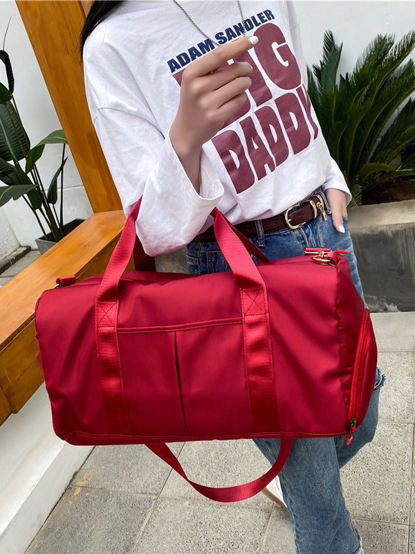 Women's Wet Separation Large Capacity Yoga Lightweight Travel Bags