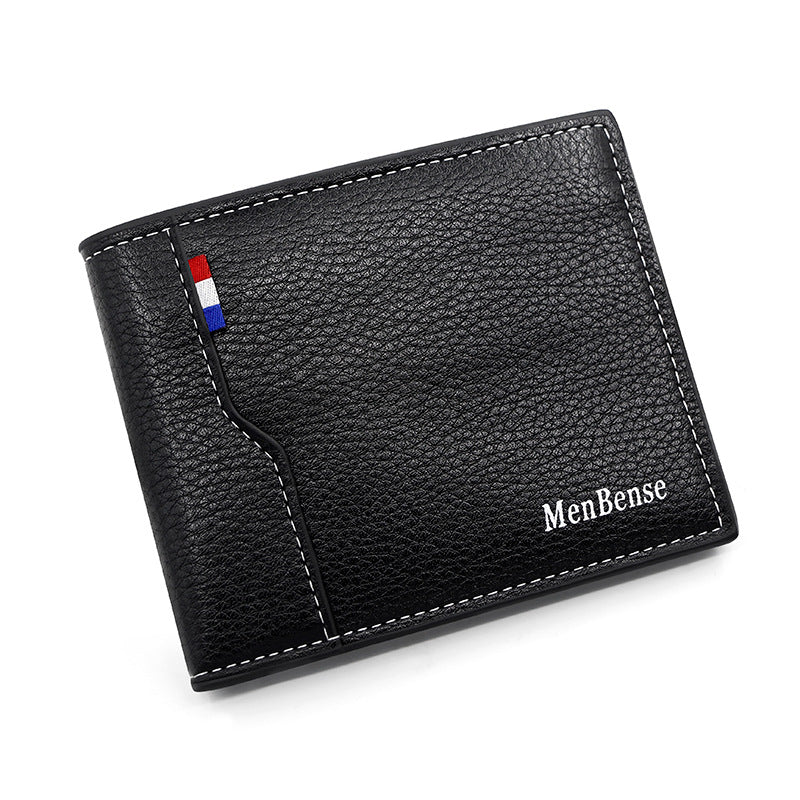 Men's Leather Portable Large Capacity Multifunctional Multiple Men's Wallet