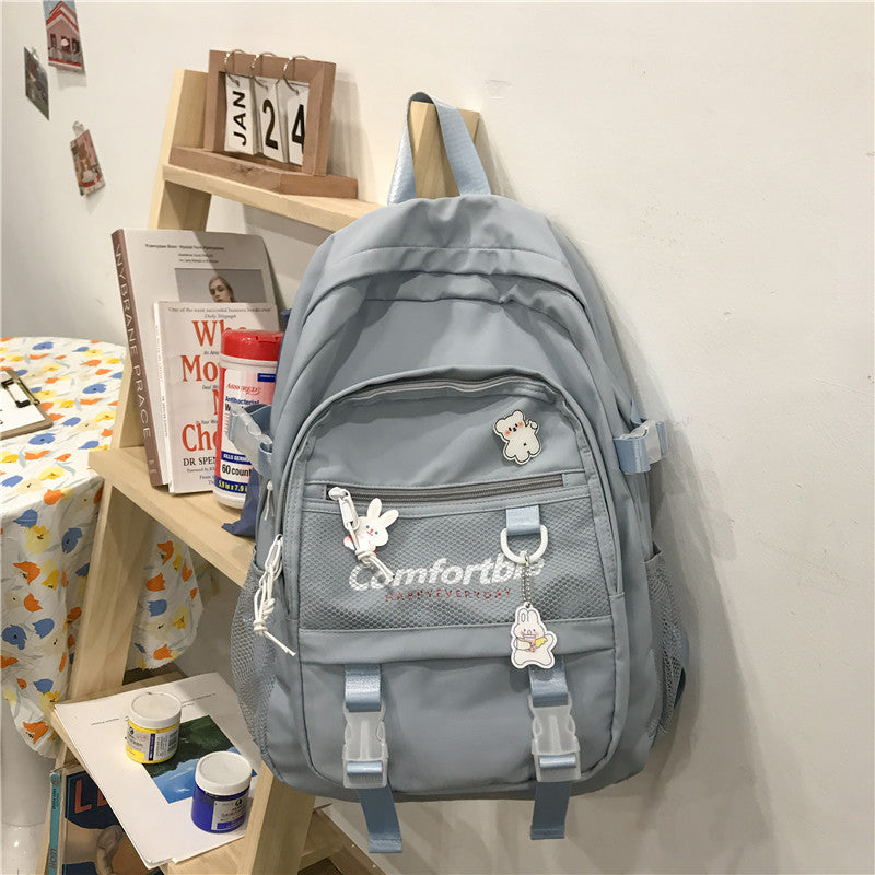 Wind Large Capacity High Female Korean Backpacks