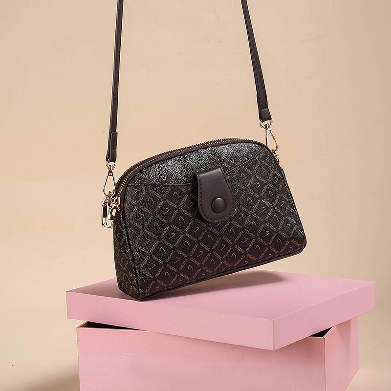 Mini Shell Korean Retro Printed Summer Mom Crossbody Bags