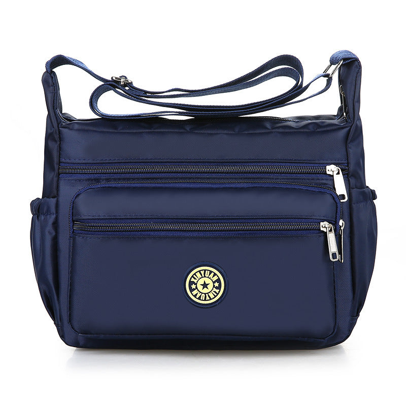 Women's Large Capacity Flower Cloth Oxford Canvas Shoulder Bags